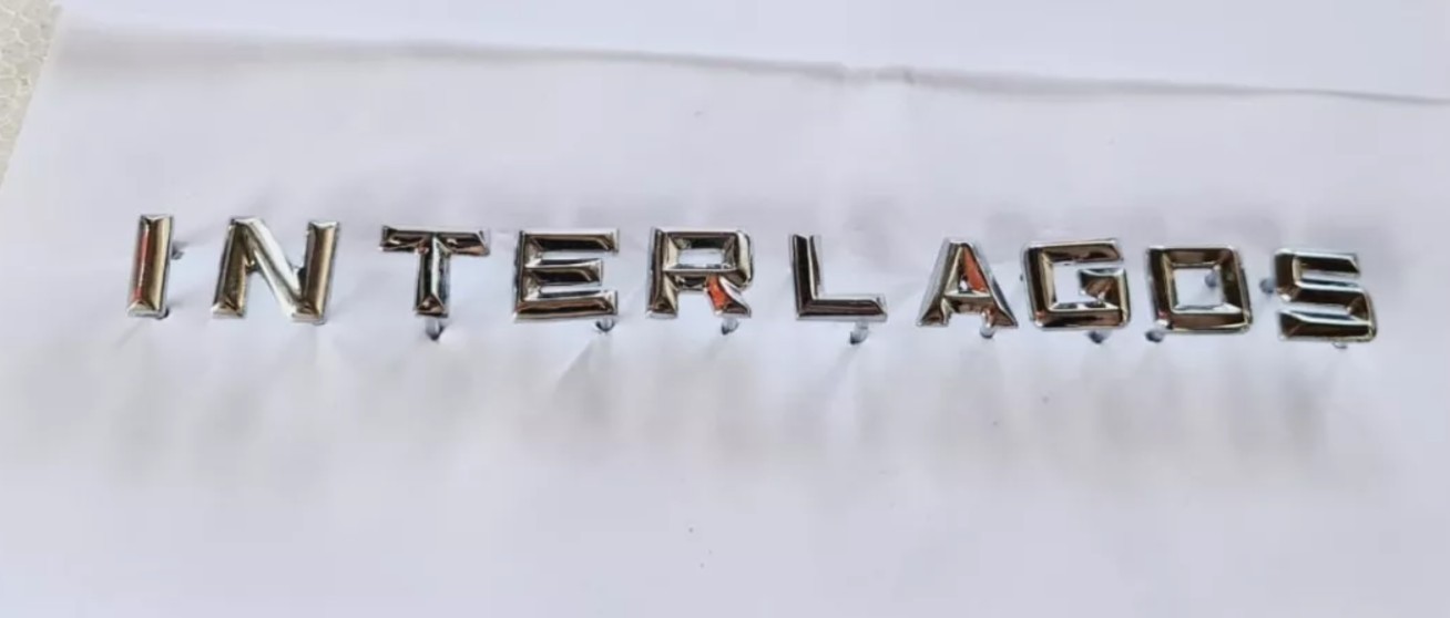Emblema Letras Interlagos